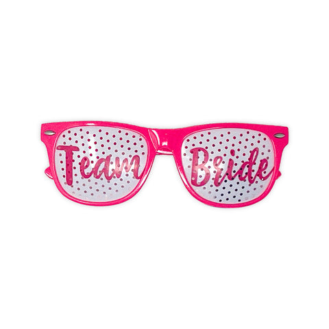 Bachelorette Party "Team Bride" Sunglasses - Set of 8 - Stylish Girls Weekend Stag and Hen Party - Bridal Party Sunglasses - Stylish Shades
