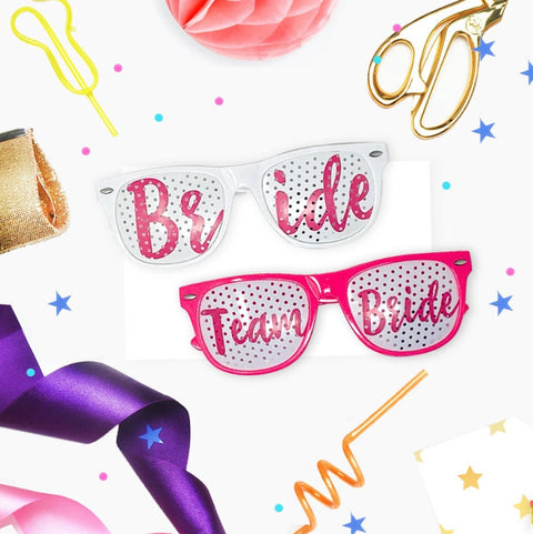 Bachelorette Party Sunglasses - 8 Pack Sunglasses For Bridal Party 7 Bride Tribe Sunglasses 1 Bride Sunglass Bachelorette Party Favors