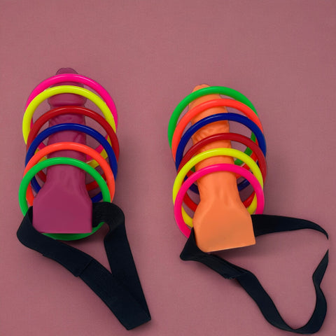 Bachelorette Party Game- Forehead Ring Toss- Bachelorette Games- Bachelorette Party Gifts To Get a Laugh- Girls Night Games- Hen Party Favor